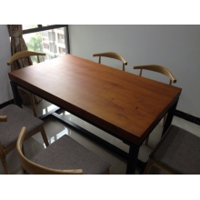 loft美式鄉村鋼木會議桌