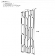 簡約金屬質(zhì)屏風(fēng)