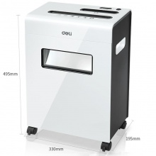 得力(deli) 9911平板系列標桿碎紙機 多功能辦公碎紙機
