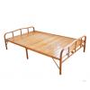 竹床折疊床單人辦公室午睡家用1米1.2米雙人簡易多功能經濟型加厚